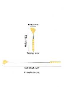 Cepillos de masaje para mascotas con mangos retráctiles, cepillos calmantes y de cosquillas para gatos, peines de masaje para mascotas