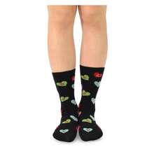 Valentine's Day Socks For Women 3-Pair - Love Crew Socks - Women's Shoe 6-9 - Cotton- Mother's Day Gift Ideas - 如圖702 - 查看 2