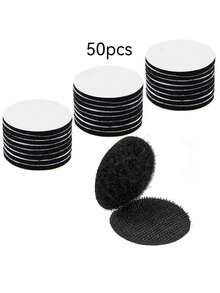 25/35/50/65片圆形黑色地板贴纸 - 黑色 - 查看 12