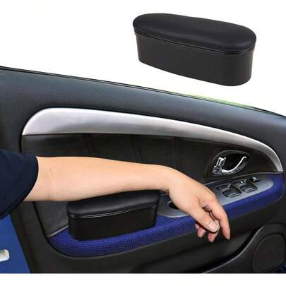 ASUBHA Upgrade Arm Rest For Car With Car Armrest Storage Box Car Armrest Cushion With Adjustable Sliding Design Essential Car Interior Accessories Car Arm Rest For Most Cars