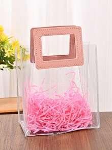 10/5/1件-透明加厚PVC礼品袋、结婚糖果盒手提袋、礼品纪念品袋、午餐袋、圣诞礼品袋。 - 彩色 - 查看 8