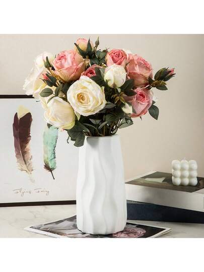 1pc Corrugated Plastic Vase Wit Large High End Moderne Living Room ation Pattern view 6