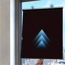 Easy Install Sunshade Curtain Set - Suitable For Doors, Windows And Car Windows | Heat And UV Protection | Classic Home Decor Style (Suction Cups Included) - Multicolor - View 8