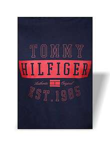 Áo hoodie nam Tommy Hilfiger ấm áp thoáng khí chống gió đa năng logo trơn dễ giặt ngoài trời hàng ngày màu xanh navy 09T4260-410 - Hải quân - Xem 8