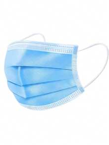 Cubrebocas Medsup Tricapa Termosellado 100 Piezas - Azul - Ver 7