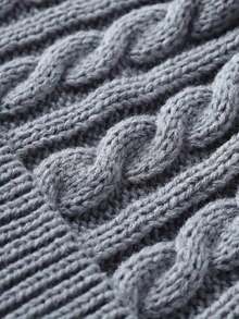 3pcs Winter 2025 New Women Thick Knitted Beanie Hat, Scarf & Gloves Set, Outdoor Cycling Warm 3 PiecesSuit, Solid Color Valentines Gift - Multicolor - View 6