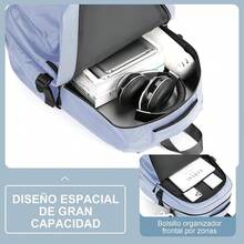 Multipurpose Small Backpack - bleu - Voir 7