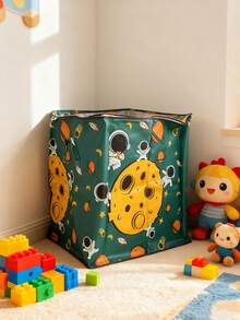 1pc Large Capacity Foldable Storage Bag, 180L/140L/110L Home Storage Bag, Multi-Function Bedding/Clothing/Doll Organizer Bag, Non-Woven Fabric, Waterproof, Dustproof, Suitable For Bedroom, Living Room, Dorm, Hotel