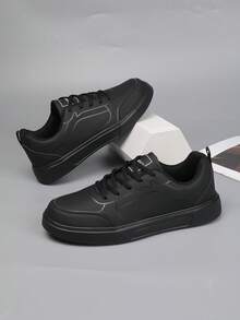 Men's Shoes New Breathable White Shoes Men's And Versatile Thick Soled Sports Board Shoes Shoes Skate Sneakers