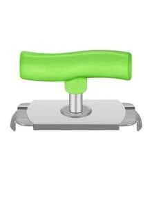 1 Piece Stainless Steel Twist Cap Opener, Universal Adjustable Bottle Opener, Thickened Lid Opener, Labor-Saving Twist Cap, Suitable For The Elderly With Weak Hands And Arthritis - Can Be Easily Used As A Bottle Opener, Can Opener And Jar Lid Opener.