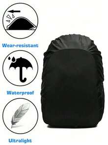20-70L Backpack Rain Cover Dustproof Cover Climbing Bag Cover Protection Cover Outdoor Waterproof Rain Cover For Back Pack Travel Travel Accessories