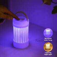 NetHong Electric Mosquito Killer Lamp NON-RECHARGEABLE UV Insect Zapper Fly Trap Light~ - White - View 3