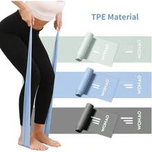 - Juego de bandas de resistencia, dos niveles de resistencia, bandas elsticas para entrenar mujeres o hombres, entrenamiento de fuerza, entrenamiento en casa, tonificacin, estiramiento, yoga - Azul, gris y verde - Ver 4