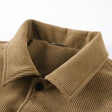Men Jackets And Coats - Coffee Brown - View 4