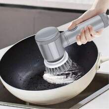 Multifunctional Cordless Electric Cleaning Brush, Kitchen Dish Scrubber, Bathroom Sink Tile Electric Cleaning Tool