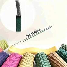 22 cm/8,66 pouces Bâtons d'encens en bambou faits main pour femmes, 24 pièces/paquet, 12 options de parfums différents, propre avec moins de poudre, convient pour la maison, l'hôtel, la chambre, arôme de longue durée pour éliminer les odeurs et purifier l'air