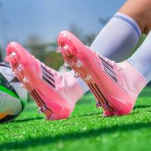 Zapatos de fútbol para hombres, zapatillas deportivas de fútbol con tacos profesionales, ligeros, para jóvenes y adultos, zapatos de fútbol unisex