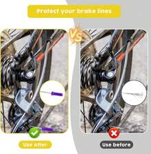 100 Pieces Bicycle Cable End Caps, Bicycle Brake Cable, Throttle Cable End Caps, Cable End Connectors, Bicycle Cable Guides, Bicycle Parts Crimp, Suitable For Racing