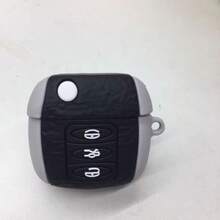 1pc Creative New Car Key AirPods3 3D Cartoon Pro/Pro3 Buds2/Buds3/3Pro Personalized Silicone AirPods1/2 Premium Pro (2nd Generation) Bluetooth Earphone Case Compatible With Apple