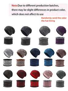 3-Piece Winter Warm Set: Knit Hat, Warm Gloves, Neck Warmer - Ultimate Cold Weather Protection For Outdoor Adventures, Suitable For Winter Outdoor Activities, Cycling, Shopping, Skiing, Sports, Christmas Gifts, Unisex