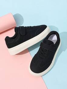 Kids Spring/Autumn Fashion Versatile Skate Shoes Sports Sneakers - Black and White - View 7