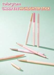 Colorgram Under Eye Highlighter Stick 02 Cool Tone | Silky-Smooth Long-Lasting Highlighter & Contouring Stick For Smudge-Proof, Shining Daily Makeup | K-Beauty Face Highlighters & Luminizers - Tông màu mát mẻ 02 - Xem 10