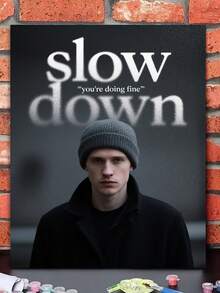 Obra de arte minimalista, pintura sin marco, adecuada para decoración de dormitorio, sala de estar, póster de pared, retrato simple, mural de pasillo, adhesivos de pared resistentes al agua y al aceite, decoración de pared, decoración de dormitorio, decoración de cocina, decoración del hogar