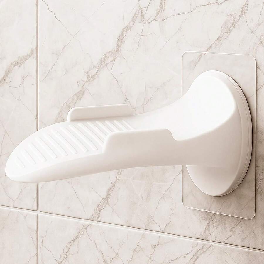 Tokokimo Shower Foot Rest For Shaving Legs, Pedicure Foot Rest For Inside Shower, Shaving Stool No Drilling Is Needed Non-Slip Bathroom Pedal, Suitable For Smooth Tiles, Smooth Marble, Smooth Glass