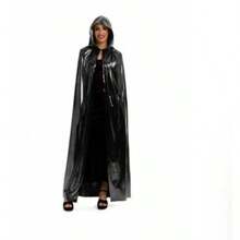 1 pezzo Mantella con cappuccio a maniche lunghe dai colori vivaci, taglia unica, disponibile in più colori. Adatta per Ognissanti, feste, cosplay, festival ed eventi a tema. Aggiunge un'atmosfera magica e misteriosa.