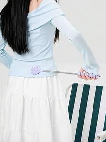 Cepillos de masaje para mascotas con mangos retráctiles, cepillos calmantes y de cosquillas para gatos, peines de masaje para mascotas