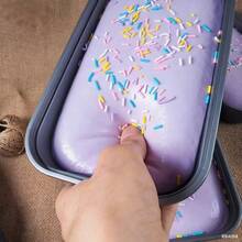 1 件仿真蛋糕盒减压玩具，适合日常办公、学习或作为礼物，生日、万圣节、圣诞节、节日派对恶作剧，办公室和学生的减压和乐趣，适合所有年龄段的派对礼物 - 彩色 - 查看 9