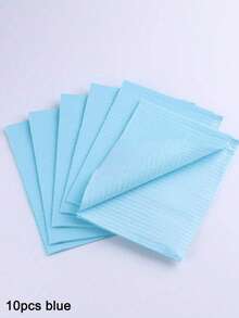 一次性粉色美甲桌垫3层防水清洁纸可折叠多功能美容纹身牙科布防水桌布清洁美甲餐巾美甲用品 - 彩色 - 查看 8