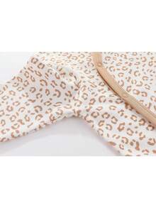 3件套女婴0-12个月草莓印花长袖婴儿连体衣100%纯棉柔软新生儿衣服秋冬 - 彩色 - 查看 5