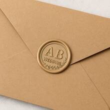 Customized 25mm Wax Seal Stamp Set, Suitable For Wedding Invitations, Wax Melter, Wedding Wax Seal Stamp Set, Personalized Gift Wax Seal - Multicolor - View 6