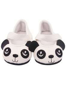 1 双 18 英寸重生婴儿娃娃鞋或袜子，可选雪地靴、皮靴、玛丽珍鞋、蝴蝶结鞋、漆皮鞋、凉鞋、心形鞋、帆布鞋、眉毛鞋、花鞋、尖头鞋、兔子鞋、布鞋、熊猫鞋、条纹袜 - 时尚可爱的娃娃鞋/袜子、儿童玩具娃娃配饰、万圣节、圣诞节礼物、圣诞袜填充物、节日派对、家居装饰、收藏品 - 娃娃鞋襪子 - 查看 23