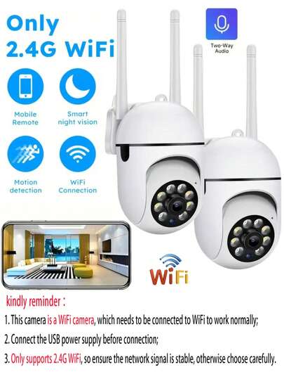 1080P WiFi Security Camera Night Vision, Spotlight Speaker Two Way Audio, Motion Tracking, 360° Pan/Tilt/Zoom, Home Indoor/Outdoor Security, Compatible Alexa, Young, Elderly Pets, Indoor Moderne System Wireless Connection Surveillance
