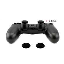 DATA FROG 8 件装游戏手柄拇指摇杆握把帽适用于 Playstation 5 硅胶防滑模拟橡胶握把帽适用于 Playstation 4/Xbo X 系列 X/S 控制器 - 黑色 - 查看 5