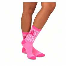 Holiday Socks 12-Pair Gift Box - Women & Men Crew Socks -Novelty Designs For Christmas, Halloween, Pink Ribbon, Valentine's Day - 如圖713 - 查看 4