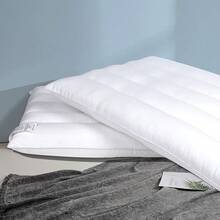 MINUPWELL Ultra Flat Pillows For Sleeping Thin, 2.5" Height Ultra Thin Pillows, Slim Bed Pillows For Stomach Sleeper, Standard Size -18x26 In - 7D Fiber - 2 PC - Standard(2PC) - View 9