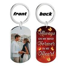 Customized Memorial Badge, Personalized Metal Keychain, Engraved Photo Necklace, Fashionable Pendant, Exquisite Customized Gift, Holiday Commemorative Items,Festive Calendar - Multicolor - View 40