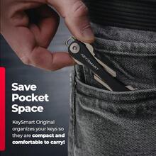 KeySmart Flex Compact Key Holder and Keychain Organizer - como en la foto - Ver 4