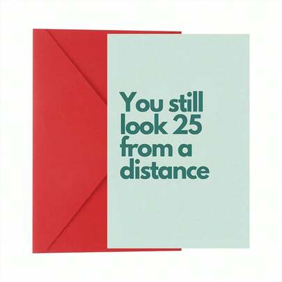 1pc Fun Birthday Greeting Card With Envelope, Perfect Birthday Gift For Family And Friends, Suitable For Birthdays, Holidays, Birthday Wishes Card, Gift Card