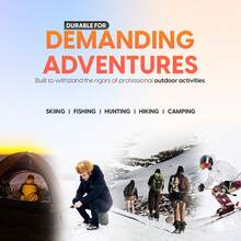 AI Hand Warmer Rechargeable 2-Pack, 10000mAh Electric Hand Warmer, AI Smart Chip, 20 Hours Of Heating, Portable Pocket Heater, Christmas Gift, Outdoor, Golf, Hunting, Camping Accessory - 軍綠色 - 查看 5