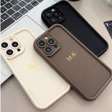 1 ốp lưng điện thoại chống sốc, thiết kế in tên và chữ theo yêu cầu, tương thích với iPhone 17/16/15/14/13/12/11 Plus Pro Max Pro, tương thích với Galaxy S25/S24 Plus/S23 FE/S22 Ultra, tương thích với dòng OPPO. Thích hợp làm quà tặng Halloween, Giáng sinh, Ngày của Mẹ, Ngày của Cha, sinh nhật hoặc quà kỷ niệm ngày lễ cho gia đình/bạn bè/người yêu. Phiên bản quốc tế, không phải phiên bản nội địa. - trắng - Xem 2