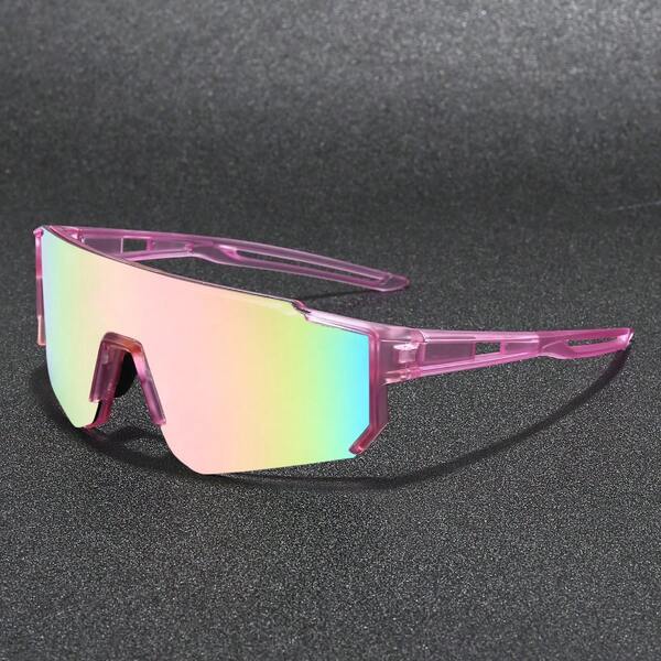 1 modische Sportbrillen, Radfahrbrillen, Laufbrillen, unisex, geeignet für Outdoor-Sport, Radfahren, Laufen, Wandern und andere Outdoor-Aktivitäten