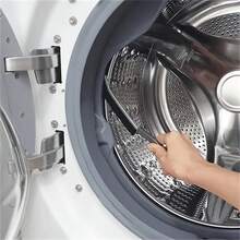 1 pieza Cepillo de limpieza multifuncional de plástico con ranura para ventana y cerdas duras - Mango cómodo, para limpiar ranuras de lavadora, grietas del baño, encimeras de cocina, usando herramientas de limpieza. Durante el embalaje y el transporte, el producto puede tener arañazos, desgaste leve, arañazos, descascarillado de pintura, suciedad, ligero sangrado de color, etc. Estos no son problemas de calidad y no afectan el uso normal del producto.