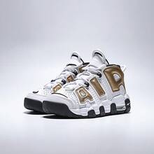 Nike Air More Uptempo (GS) 青少年运动鞋 IO7601-171 - 白色 - 查看 5
