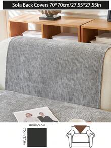 1 Vỏ đệm ghế sofa bốn mùa, tấm lót ghế sofa chống trượt tối giản hiện đại, vỏ bọc ghế sofa chống bụi và có thể giặt được, mềm mại và chống phai màu, bảo vệ thân thiện với thú cưng, phù hợp cho phòng ngủ, văn phòng, phòng khách, ghế sofa hình chữ L và ghế sofa 1/2/3/4 chỗ ngồi - Màu xám đen - Xem 14