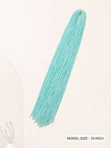 Long Micro 3X Pre-Looped Synthetic ZIZI Braids 24 30 Inch Thin Small Box Braid Crochet Twisted Hair Synthetic Braids Hair Extension For Women Girls Fashion Party Cosplay Hallowmas Christmas New Year - Multicolor - View 19