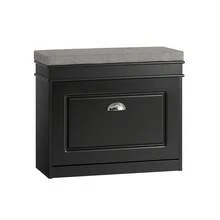 SoBuy Shoe Cabinet FSR82-K-W - 黑色 - 查看 9